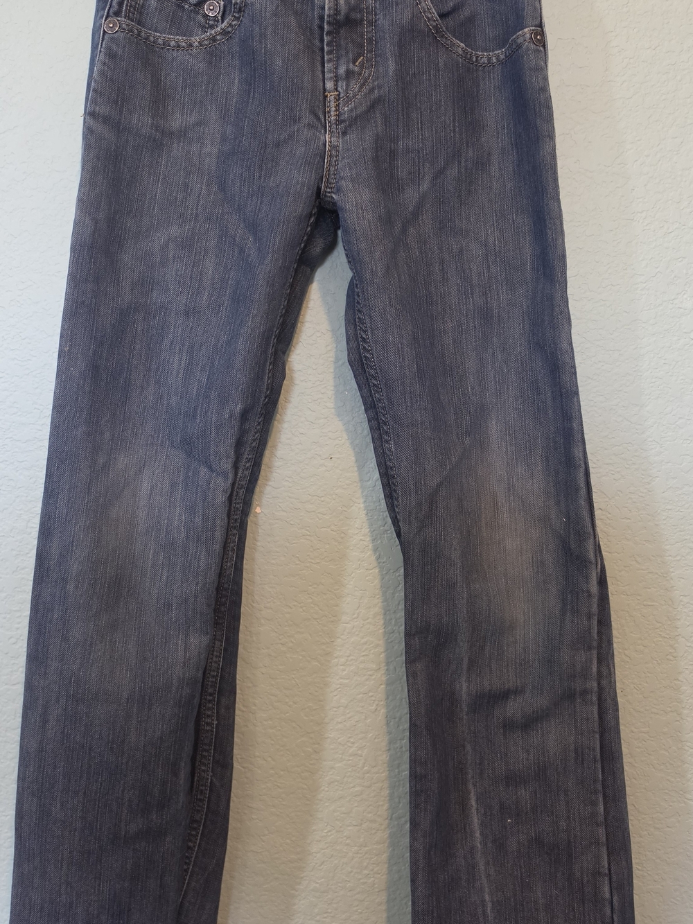 Levis 514 Slim Straight Jeans Boys Size 10 Reg 25x25 Dark Wash Blue Denim